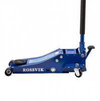 Домкрат подкатной ROSSVIK V3 NEW LOCK JACK с механическим стопором, г/п 3,0т, 78-505мм