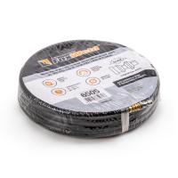 Резиновый маслостойкий воздушный шланг с фитингами Rapid, 20 бар, 12х6 мм, 10 м. AERO