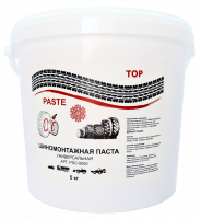 Паста шиномонтажная «TOP RTS PASTE», COLD, 5кг, PSC-5000