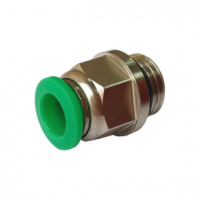 ASTUROMEC ПЕРЕХОДНИК B250/8 цанговый M1/4" 8мм с уплотнением, пластм. корпус