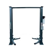 Автоподъемник двухстоечный ROSSVIK V2-4LB г/п 4.0т, 380В, эл.стопор, с верхней синхронизацией. Серый