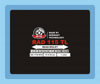 Пластырь радиальный PREMIUM 115TL / 75×90мм / 1 слой