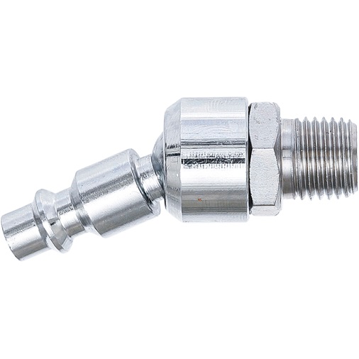 GS-P-0313-3 Штуцер с шарниром (Наружная резьба / Папа) 1/4" (ø13мм)