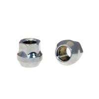 Гайка M12x1,50; H=20мм; Ключ 17мм; Открытая; Хром 300045 Cr