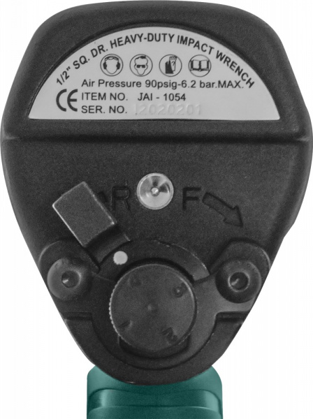 JAI-1054 Гайковерт пневматический ударный 1/2"DR 7000 об/мин., 920 Нм