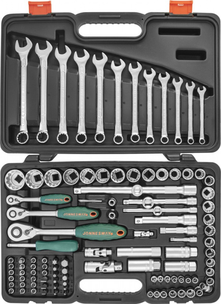 S68H5234111S Набор инструмента универсальный 1/4", 3/8", 1/2"DR Super Tech, 111 предметов