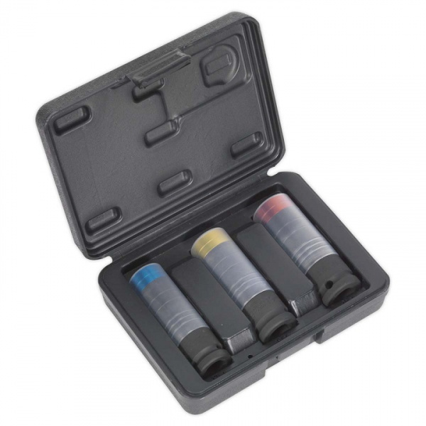 HP-3522 Набор ударных головок 1/2" (17,19,21 мм)