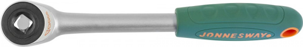 R6604 Рукоятка трещоточная ротационная со сквозным приводом 1/2"DR, 60 зубцов, 270 мм